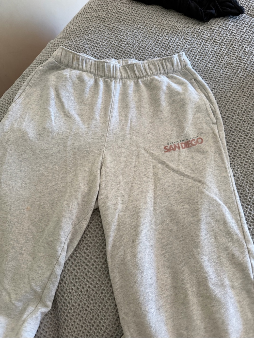 Hollister Light Gray Sweatpants